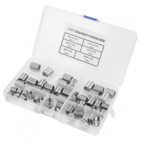 Coiled Wire Insert Stainless Steel Thread Repair Insert For Workshop Accessories Workshop Hardware Industrial Supplies
Coiled Wire Insert Stainless Steel Thread Repair Insert For Workshop Accessories Workshop Hardware Industrial Supplies
