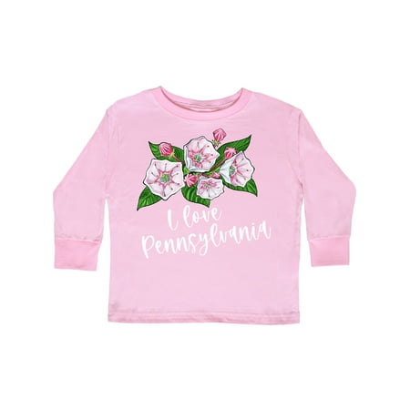 Inktastic I Love Pennsylvania Mountain Laurel Flowers Gift Toddler Boy or Toddler Girl Long Sleeve T-Shirt
Inktastic I Love Pennsylvania Mountain Laurel Flowers Gift Toddler Boy or Toddler Girl Long Sleeve T-Shirt