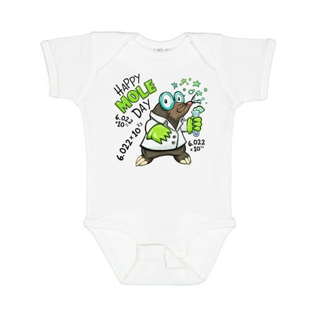 Inktastic Happy Mole Day- Chemistry Mole Gift Baby Boy or Baby Girl Bodysuit