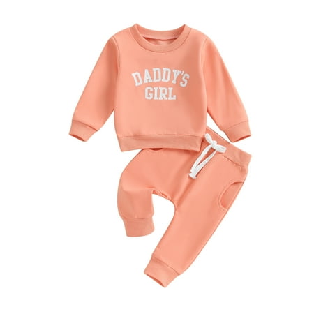 Taoocy Toddler Baby Girl Clothes Girl Long Sleeve Crewneck Sweatshirt Top Casual Pants 2Pcs Fall Winter Outfits
Taoocy Toddler Baby Girl Clothes Girl Long Sleeve Crewneck Sweatshirt Top Casual Pants 2Pcs Fall Winter Outfits