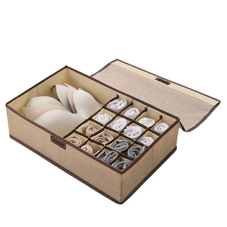 huibaojia Bra Storage Box Foldable Washable Cotton Flax Large Capacity Socks Storage Case Household Supplies
huibaojia Bra Storage Box Foldable Washable Cotton Flax Large Capacity Socks Storage Case Household Supplies