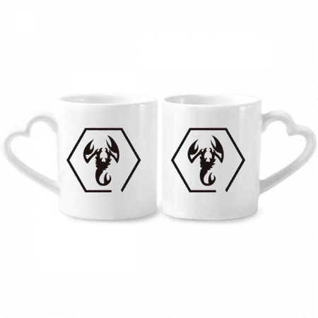 Scorpions Surrounded Natural Insects Couple Porcelain Mug Set Cerac Lover Cup Heart Handle
Scorpions Surrounded Natural Insects Couple Porcelain Mug Set Cerac Lover Cup Heart Handle