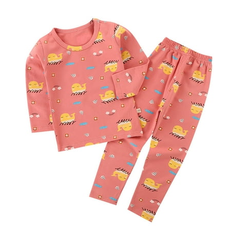Toddler Kids Baby Boys and Girls Spring and Autumn Long Sleeve Sleepwear Outfits Cute Cartoon Print Round Neck Pajamas Children s Casual Loose Home Wear
Toddler Kids Baby Boys and Girls Spring and Autumn Long Sleeve Sleepwear Outfits Cute Cartoon Print Round Neck Pajamas Children s Casual Loose Home Wear