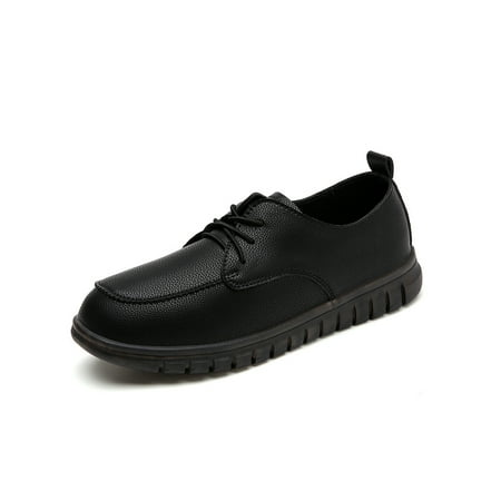 Tenmix Women Leather Shoe Comfort Flats Non-Slip Casual Shoes Lace Up Loafers Driving Breathable Lightweight Black 4.5
Tenmix Women Leather Shoe Comfort Flats Non-Slip Casual Shoes Lace Up Loafers Driving Breathable Lightweight Black 4.5