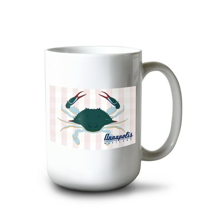 15 fl oz Ceramic Mug Annapolis Maryland Blue Crab Vector Style Dishwasher & Microwave Safe
15 fl oz Ceramic Mug Annapolis Maryland Blue Crab Vector Style Dishwasher & Microwave Safe