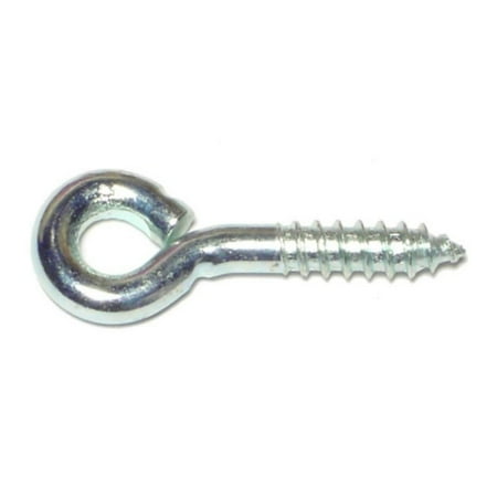 3/16 x 5/16 1-5/8 #206 Zinc Plated Steel Screw Eyes