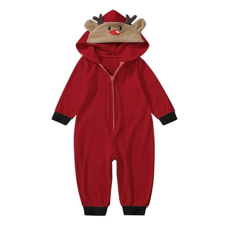 Comfortable Baby Sleepwear For Christmas Pajama Set for Family Christmas Family Matching Pajamas Cute Big Headed Deer Print Pjs Long Sleeve Jumpsuit Soft Casusal Holiday
Comfortable Baby Sleepwear For Christmas Pajama Set for Family Christmas Family Matching Pajamas Cute Big Headed Deer Print Pjs Long Sleeve Jumpsuit Soft Casusal Holiday