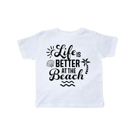 Inktastic Life is Better at The Beach with Sunshine Seashell and Palm Trees Gift Toddler Boy or Toddler Girl T-Shirt
Inktastic Life is Better at The Beach with Sunshine Seashell and Palm Trees Gift Toddler Boy or Toddler Girl T-Shirt