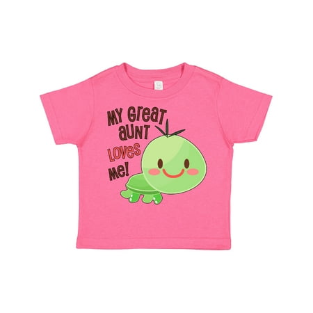 Inktastic My Great Aunt Loves Me- Cute Turtle Gift Toddler Boy or Toddler Girl T-Shirt 
Inktastic My Great Aunt Loves Me- Cute Turtle Gift Toddler Boy or Toddler Girl T-Shirt