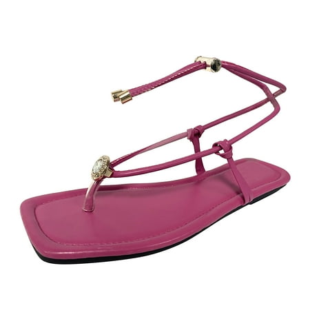 nsendm for Women Sandals Ladies Fashion Summer Solid Color Leather Rhinestone Flip Flops Sandals for Women Size 11ww Hot Pink 7
nsendm for Women Sandals Ladies Fashion Summer Solid Color Leather Rhinestone Flip Flops Sandals for Women Size 11ww Hot Pink 7