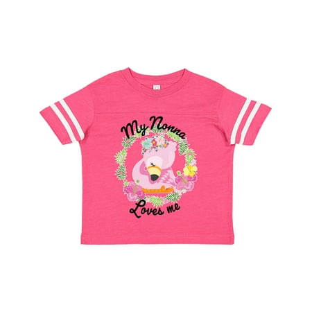 Inktastic Baby Flamingo My Nonna Loves Me with Flower Wreath Gift Toddler Boy or Toddler Girl T-Shirt
Inktastic Baby Flamingo My Nonna Loves Me with Flower Wreath Gift Toddler Boy or Toddler Girl T-Shirt