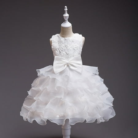 DNDKILG Infant Baby Toddler Child Children Kids Floral Sundress for Girl Bow Sleeveless Dress Summer Dresses White 3Y-10Y
DNDKILG Infant Baby Toddler Child Children Kids Floral Sundress for Girl Bow Sleeveless Dress Summer Dresses White 3Y-10Y