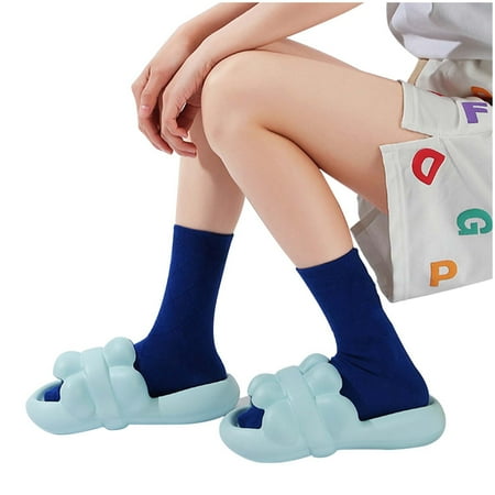 Voncos Casual Slippers for Women- Women Men Slippers Home Couple Shoes Indoor Outside Soft Soled Slippers Clearance Shoes Light Blue 7.5-8
Voncos Casual Slippers for Women- Women Men Slippers Home Couple Shoes Indoor Outside Soft Soled Slippers Clearance Shoes Light Blue 7.5-8