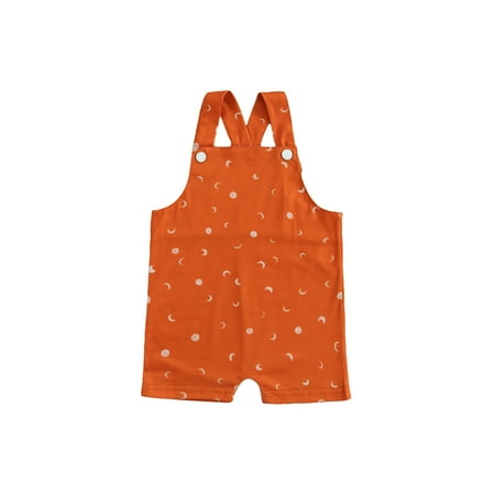 Canrulo Summer Kids Girls Boys Rompers Sun Moon/Tree Print Sleeveless Suspenders Jumpsuit 2 Colors Orange 6-12 Months
Canrulo Summer Kids Girls Boys Rompers Sun Moon/Tree Print Sleeveless Suspenders Jumpsuit 2 Colors Orange 6-12 Months