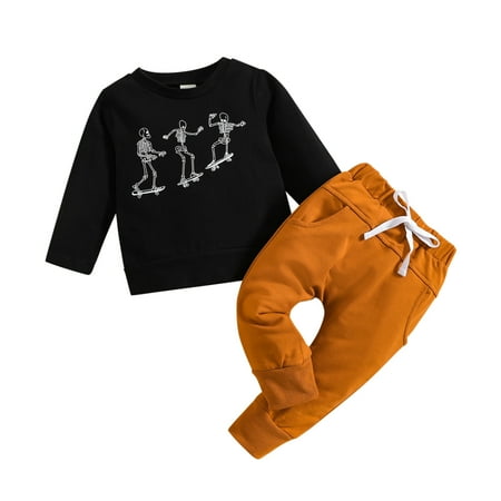 LBECLEY Swear Suit Toddler Kids Baby Boy Clothes Outfits 2Pcs Letter Print Crewneck Long Sleeve Sweatshirt Pullover Pants Tracksuit Set Baby Cotton Romper Black 70
LBECLEY Swear Suit Toddler Kids Baby Boy Clothes Outfits 2Pcs Letter Print Crewneck Long Sleeve Sweatshirt Pullover Pants Tracksuit Set Baby Cotton Romper Black 70