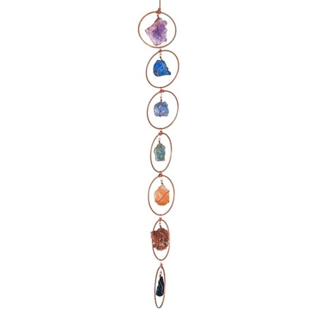 Crystal Gemstone Wall Decoration-7 Raw Crystal Chakra Gemstone Pendant Good Luck Home Decoration for Reiki Healing Yoga Meditation Spiritual Gifts
Crystal Gemstone Wall Decoration-7 Raw Crystal Chakra Gemstone Pendant Good Luck Home Decoration for Reiki Healing Yoga Meditation Spiritual Gifts