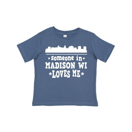 Inktastic Madison Wisconsin Someone Loves Me Skyline Gift Toddler Boy or Toddler Girl T-Shirt
Inktastic Madison Wisconsin Someone Loves Me Skyline Gift Toddler Boy or Toddler Girl T-Shirt