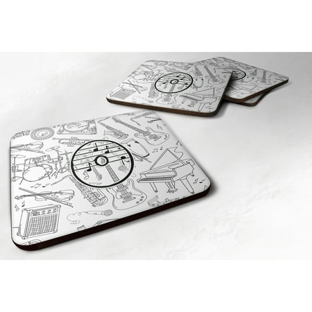 Carolines Treasures CJ2007-OFC Letter O Musical Note Letters Foam Coaster Set of 4 3 1/2 x 3 1/2 multicolor
Carolines Treasures CJ2007-OFC Letter O Musical Note Letters Foam Coaster Set of 4 3 1/2 x 3 1/2 multicolor