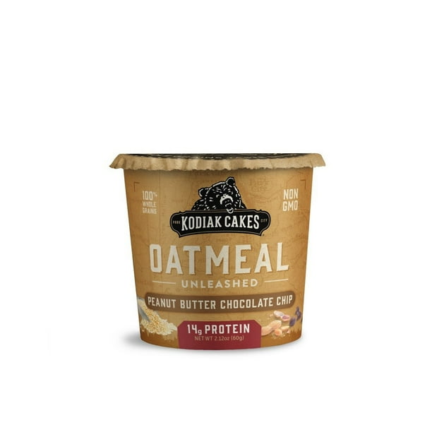 Kodiak Cakes Chocolate Peanut Butter Oatmeal in a Cup (Pack of 2)
