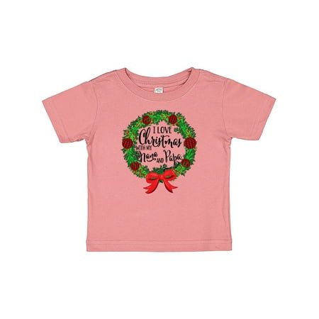 Inktastic I Love Christmas with My Nana and Papa Wreath Gift Baby Boy or Baby Girl T-Shirt
Inktastic I Love Christmas with My Nana and Papa Wreath Gift Baby Boy or Baby Girl T-Shirt
