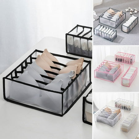 Yipa Foldable Organizer Closet Dividers Storage Boxes Breathable Under Bed Drawer Baskets Organizer for Underwear Bra Sock 3 Sizes
Yipa Foldable Organizer Closet Dividers Storage Boxes Breathable Under Bed Drawer Baskets Organizer for Underwear Bra Sock 3 Sizes