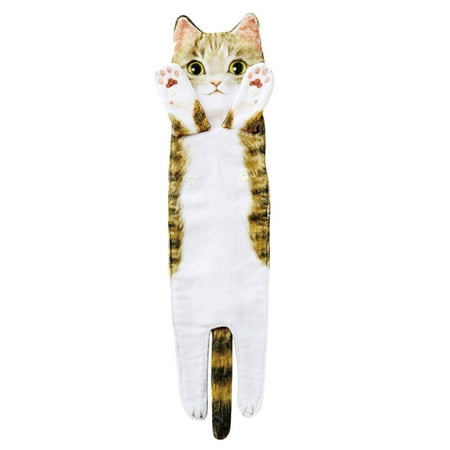 Cat Funny Hand Towels for Bathroom Kitchen - Cute Decorative Cat Decor Hanging Washcloths Face Towels Super Absorbent Soft- Housewarming Gift for Cat Lovers
Cat Funny Hand Towels for Bathroom Kitchen - Cute Decorative Cat Decor Hanging Washcloths Face Towels Super Absorbent Soft- Housewarming Gift for Cat Lovers