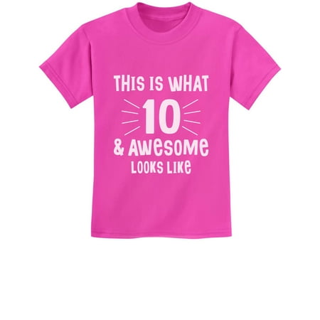 Tstars Boys Unisex 10th Birthday Gift Shirt Birthday Gift for 10 Year Old Birthday Gift for Boys This is What 10 and Awesome Looks Like Birthday Gift Birthday Party B Day Youth Kids T Shirt
Tstars Boys Unisex 10th Birthday Gift Shirt Birthday Gift for 10 Year Old Birthday Gift for Boys This is What 10 and Awesome Looks Like Birthday Gift Birthday Party B Day Youth Kids T Shirt