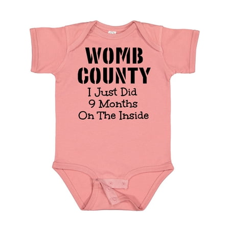 Inktastic Womb County I Just Did 9 Months on the Inside Gift Baby Boy or Baby Girl Bodysuit
Inktastic Womb County I Just Did 9 Months on the Inside Gift Baby Boy or Baby Girl Bodysuit