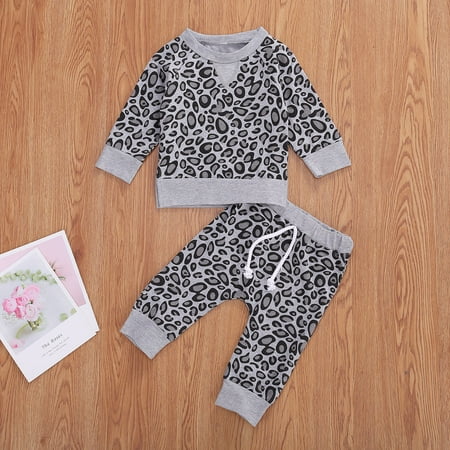 One opening Newborn Baby Girl Clothes Set Leopard Print Long Sleeve Sweatshirts+Pants Toddler Clothing
One opening Newborn Baby Girl Clothes Set Leopard Print Long Sleeve Sweatshirts+Pants Toddler Clothing