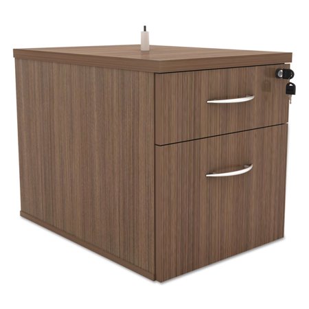 Alera Sedina Series Hanging Box/file Pedestal, 15 3/8w X 22d X 19h Modern Walnut