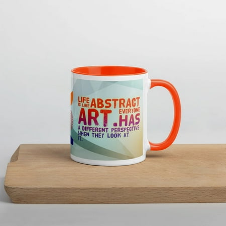 GloWell Designs - Mug with Color Inside - Motivational Quote - Life is Like Abstract Art
GloWell Designs - Mug with Color Inside - Motivational Quote - Life is Like Abstract Art