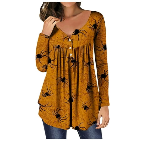 Halloween Tops for Women Hide Belly Fat Shirt Skull Printed Ruched Tee Shirts Fall T Shirts to Wear with Jeans
Halloween Tops for Women Hide Belly Fat Shirt Skull Printed Ruched Tee Shirts Fall T Shirts to Wear with Jeans