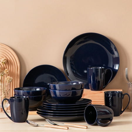 manmanll Dinnerware Sets Porcelain Dinner Set for 4 16-Piece Round Light Blue Series Sweet
manmanll Dinnerware Sets Porcelain Dinner Set for 4 16-Piece Round Light Blue Series Sweet