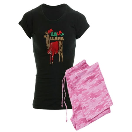 CafePress - Fa La La Llama - Women s Dark Pajamas