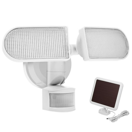 Solar Lights 1500LM 6500K Outdoor Waterproof Light Motion Sensor Floodlight with 2 adjustable light head
Solar Lights 1500LM 6500K Outdoor Waterproof Light Motion Sensor Floodlight with 2 adjustable light head