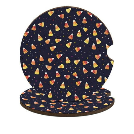 ZHANGS Halloween Candy Corn Starry Sky-547 Car Coasters 2PCS Absorbent Car Drink Coasters with Fingertip Grip for Cup Holders Universal Size Auto Accessories for Women/Men
ZHANGS Halloween Candy Corn Starry Sky-547 Car Coasters 2PCS Absorbent Car Drink Coasters with Fingertip Grip for Cup Holders Universal Size Auto Accessories for Women/Men