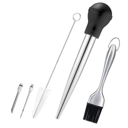 TiFyTof2ys Stainless Steel Silicone Pump Head with Cleaning Brush