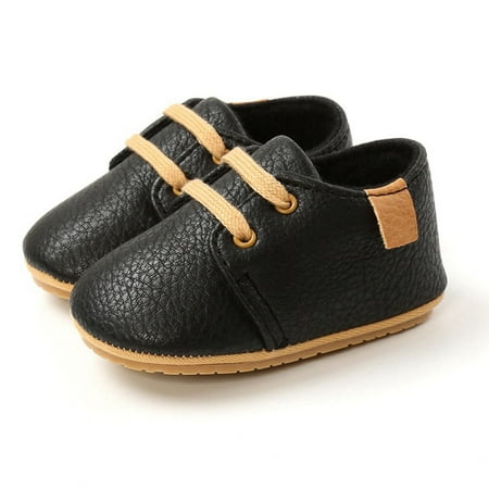 FYCONE Newborn Baby Boy Girl Shoes Rubber Soft Sole Cute PU Lace-up Non-slip Soft Sole Frist Waliking Shoes Infant Boys Girls Toddler Shoes
FYCONE Newborn Baby Boy Girl Shoes Rubber Soft Sole Cute PU Lace-up Non-slip Soft Sole Frist Waliking Shoes Infant Boys Girls Toddler Shoes