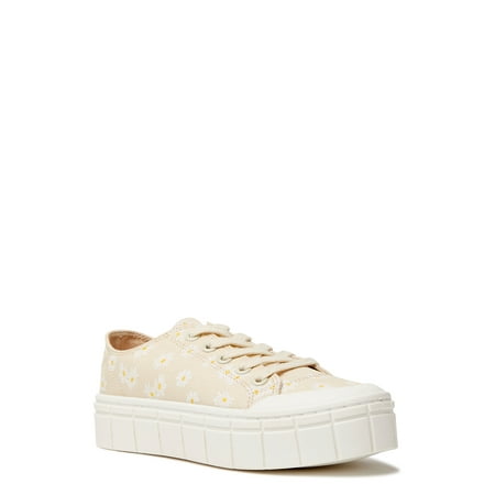 No Boundaries Women s Low Chunky Lug Fashion Sneakers