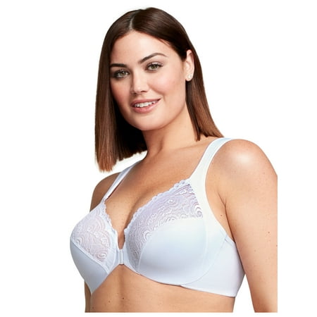 Glamorise Full Figure Plus Size WonderWire Front-Closure Bra Underwire #1245
Glamorise Full Figure Plus Size WonderWire Front-Closure Bra Underwire #1245