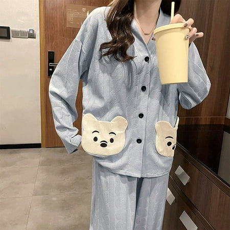 Plaid Casual Pajama Sets Women Single Breasted Ins Japan Turn-down Collar Nightwear Spring Fall Elastic Waist Homewear New Mujer
Plaid Casual Pajama Sets Women Single Breasted Ins Japan Turn-down Collar Nightwear Spring Fall Elastic Waist Homewear New Mujer