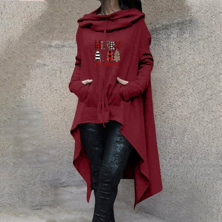 jsaierl Hoodies for Women Asymmetrical Long Sleeve Shirts Christmas Sweatshirt Tree Print Tops Irregular Workout Casual Fall Blouse Tee Pullover Christmas Gifts for Teen Girls
jsaierl Hoodies for Women Asymmetrical Long Sleeve Shirts Christmas Sweatshirt Tree Print Tops Irregular Workout Casual Fall Blouse Tee Pullover Christmas Gifts for Teen Girls