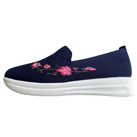 TUOBARR Flat Shoes for Women Women s Mesh Shoes Slip-On Comfort Fashion Comfortable For Walking Sneakers Slip On Shoes Dark Blue
TUOBARR Flat Shoes for Women Women s Mesh Shoes Slip-On Comfort Fashion Comfortable For Walking Sneakers Slip On Shoes Dark Blue