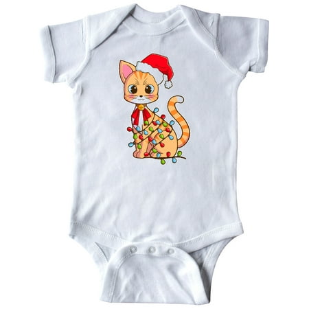 Inktastic Cute Christmas Cat Tangled in Colorful Lights with Red Hat Gift Baby Boy or Baby Girl Bodysuit
Inktastic Cute Christmas Cat Tangled in Colorful Lights with Red Hat Gift Baby Boy or Baby Girl Bodysuit