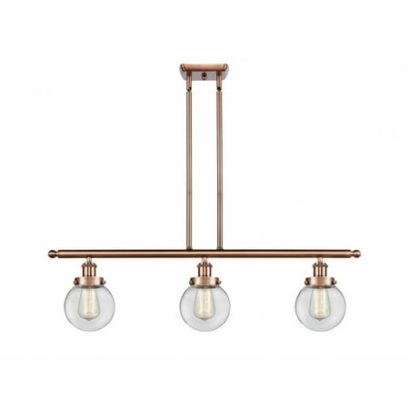Innovations 916-3I-AC-G202-6 Beacon 3 Light Island Light part of the Ballston Collection Antique Copper
Innovations 916-3I-AC-G202-6 Beacon 3 Light Island Light part of the Ballston Collection Antique Copper