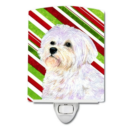 Caroline s Treasures SS4550CNL Maltese Candy Cane Holiday Christmas Ceramic Night Light 6x4x3 multicolor
Caroline s Treasures SS4550CNL Maltese Candy Cane Holiday Christmas Ceramic Night Light 6x4x3 multicolor