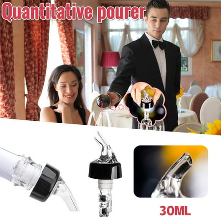 wofedyo 30ml Quantitative Wine Pourer Plastic Spirit Measure Measuring Pourer Drink Bottle Bar Wine Liquor Dispenser
wofedyo 30ml Quantitative Wine Pourer Plastic Spirit Measure Measuring Pourer Drink Bottle Bar Wine Liquor Dispenser