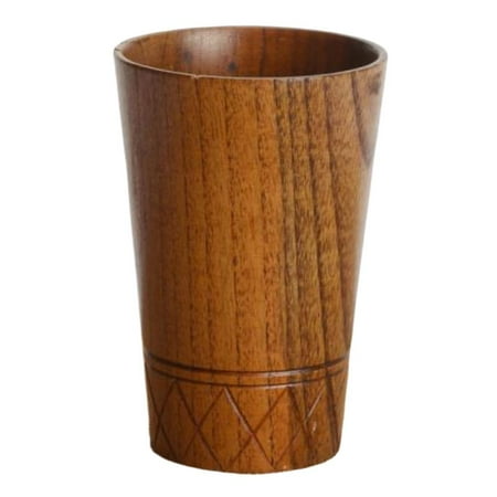 Natural Solid Wooden Barrel Shaped Cup Nordic Cup Portable Cup Outdoor Cup Coffee Mug Drinking Cup Camping Hiking Mug Milk Tea Cups