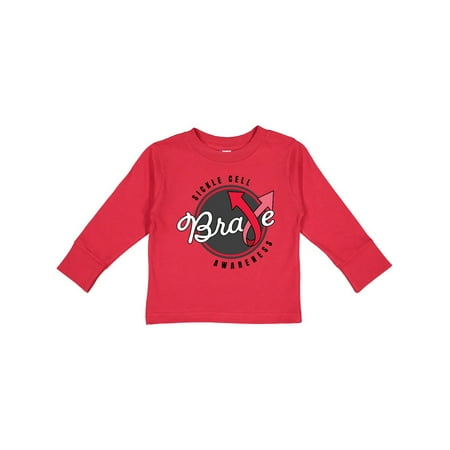 Inktastic Sickle Cell Awareness Brave with Red Arro Ribbon Gift Toddler Boy or Toddler Girl Long Sleeve T-Shirt
Inktastic Sickle Cell Awareness Brave with Red Arro Ribbon Gift Toddler Boy or Toddler Girl Long Sleeve T-Shirt
