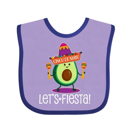 Inktastic Cinco De Mayo Lets Fiesta Gift Baby Boy or Baby Girl Bib